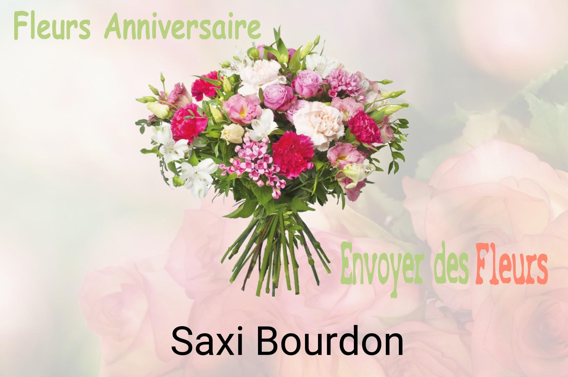 Bouquet de fleurs d’anniversaire livré à Saxi-Bourdon