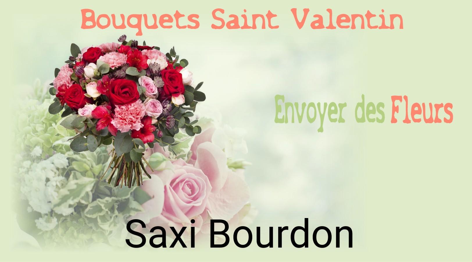 Roses de Saint-Valentin livrées à Saxi-Bourdon